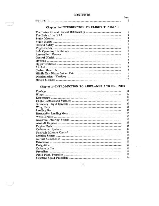 Federal Aviation Administration 1980 US. Department of Transportation Flight Training Handbook AC 61-21A (AC 61-21A)