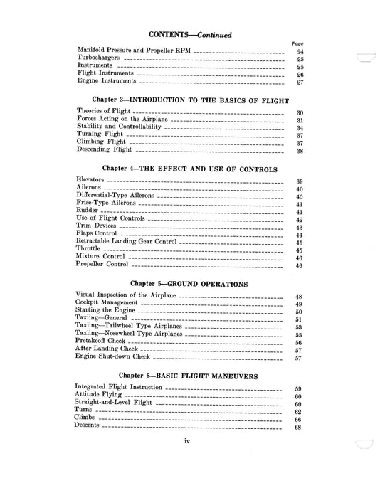 Federal Aviation Administration 1980 US. Department of Transportation Flight Training Handbook AC 61-21A (AC 61-21A)