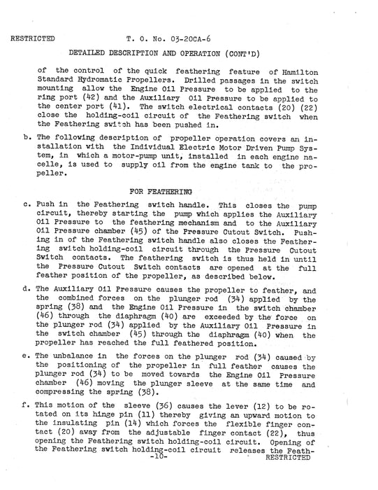 General Electric Company Pressure Cutout Switches 2CD2A1 & 2CD2A1A Instructions With Parts Catalog (03-20CA-6)