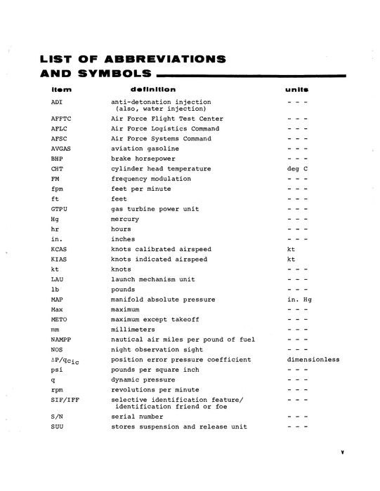 Fairchild AC-119G Aircraft Limited Performance and Stability and Control Tests (FTC-TR-69-4)
