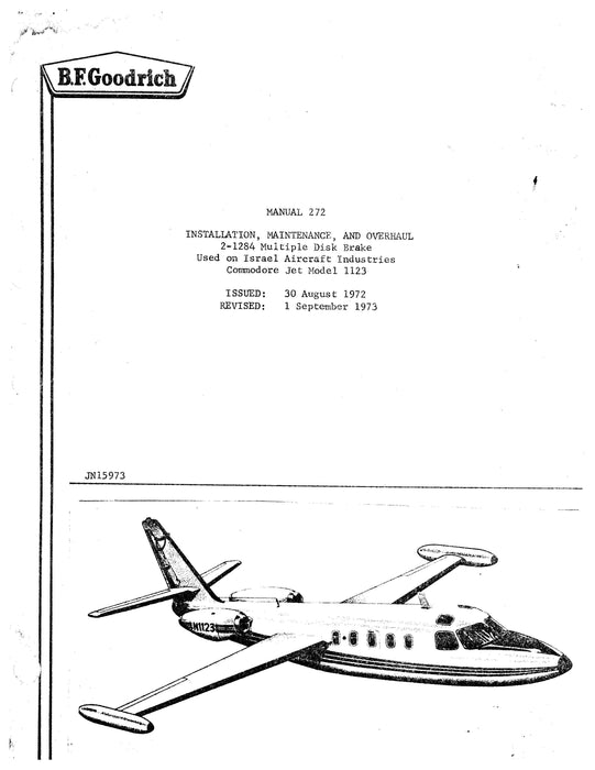 B.F. Goodrich 2-1284 Multiple Disk Brake Maintenance, Installation, Overhaul (272)