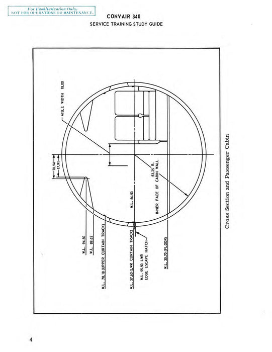 Convair 340 Service Training Study Guide
