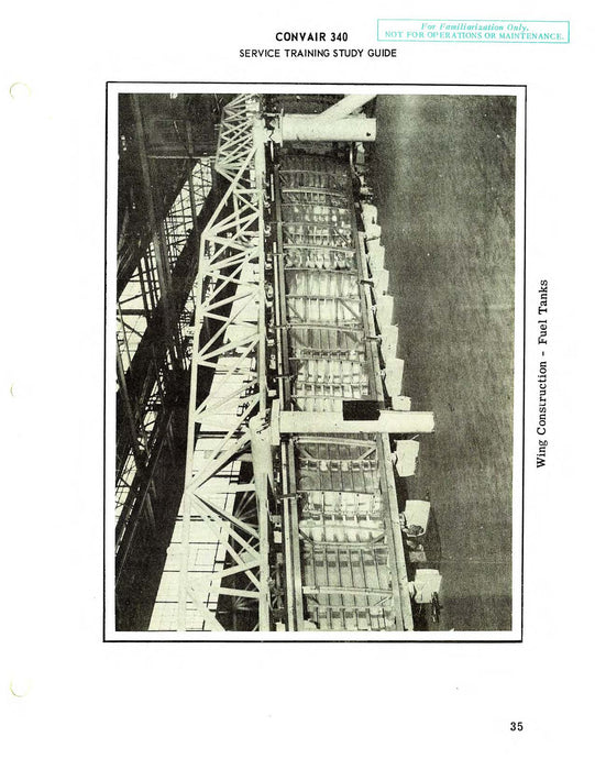 Convair 340 Service Training Study Guide