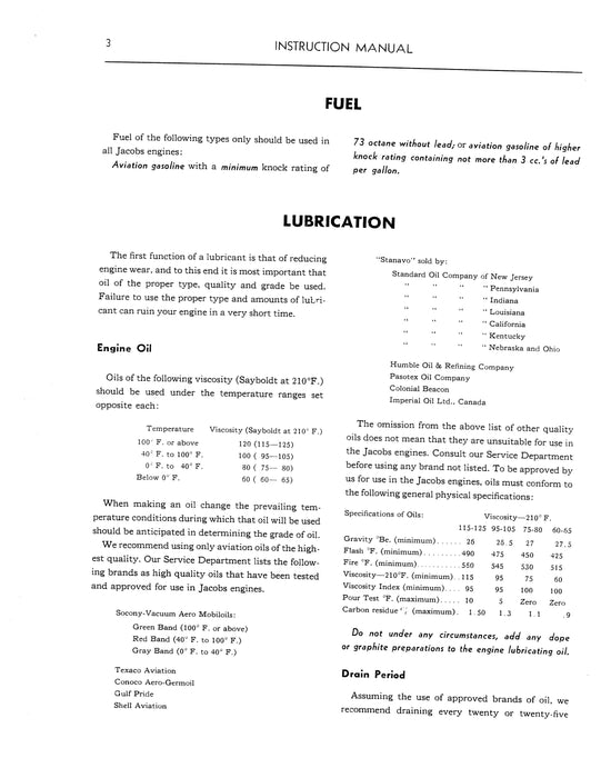 Jacobs L-4, M, MB, MA7, L-5, M, MB, MA7, L-6, M, MB, MA Instruction with Parts Price List
