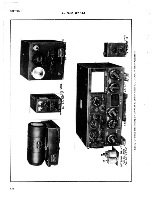Radio Transmitting Sets AN/ART-13, -13A, ATC, ATC-1 Operating Instructions AN 16-30ART13-3
