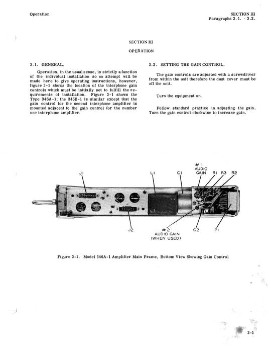 Collins 346A-1/346B-1 Aircraft Interphone & Isolation Amplifier Instruction Book 520-5370-00