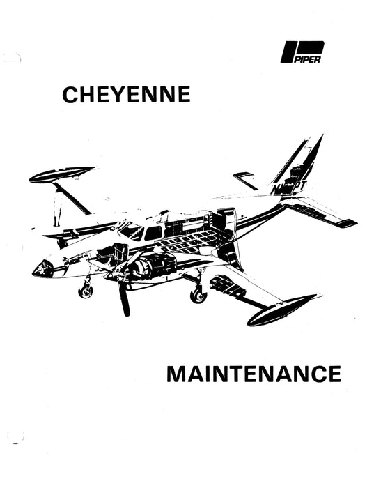 Piper Cheyenne PA-31T Maintenance Training Manual