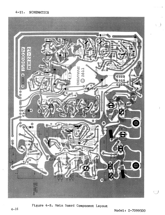 Genave M.M.-55/75 VHF FM Communications Transceiver Maintenance Manual