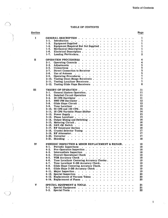 Collins 479T-2 Signal Generator Instruction Book 520 9827 00