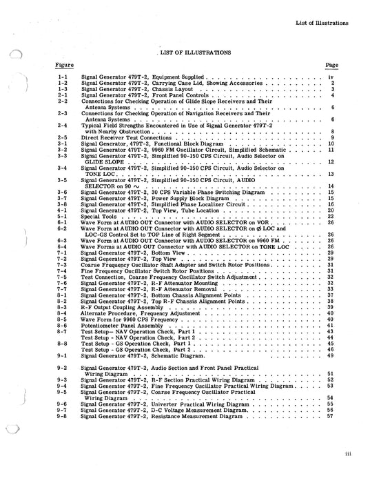 Collins 479T-2 Signal Generator Instruction Book 520 9827 00