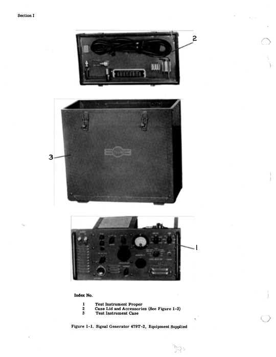 Collins 479T-2 Signal Generator Instruction Book 520 9827 00