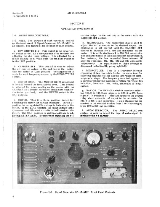 Collins Signal Generator SG-13/ARN Service & Overhaul TO 33A1-8-50-1