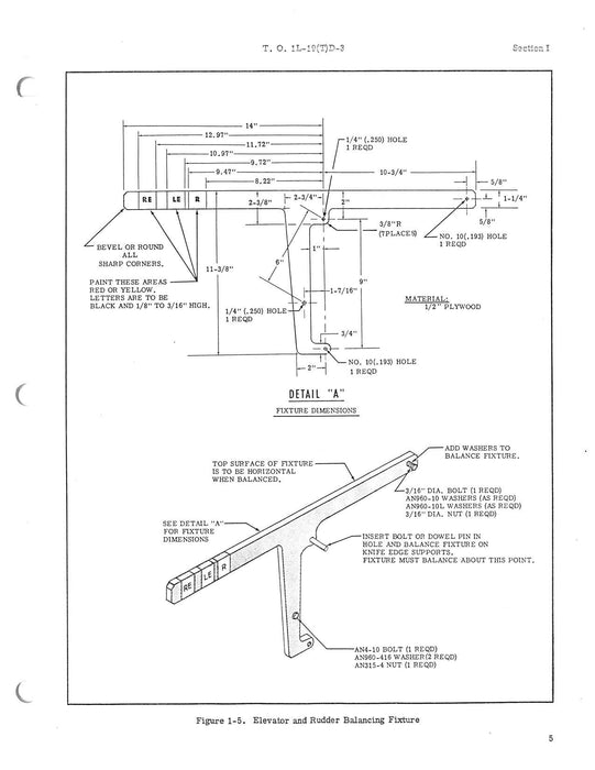 Cessna USAF TL-19D, L-19E, TL-19E Structural Repair Instructions (1-1L-19(T)D-3)