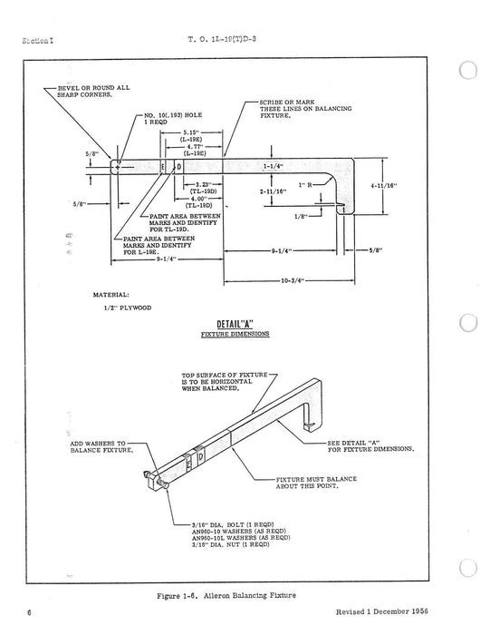 Cessna USAF TL-19D, L-19E, TL-19E Structural Repair Instructions (1-1L-19(T)D-3)