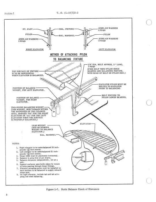 Cessna USAF TL-19D, L-19E, TL-19E Structural Repair Instructions (1-1L-19(T)D-3)