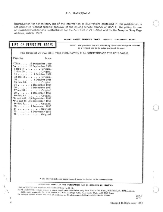 Cessna TL-19D Series 1956 Maintenance Instructions Power Plant and Related Systems (1L-19(T)D-2-3)