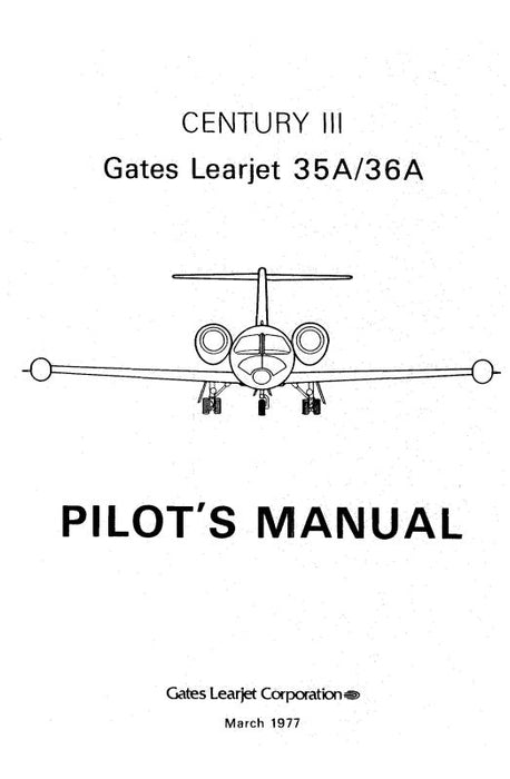 Learjet Gates Learjet 35A-36A 1977 Pilot's Manual