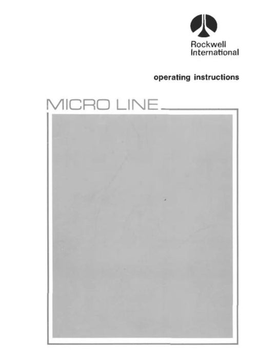 Collins VHF251,TDRX-PDR,VIR351,IND350- Operating Instructions (CLVHF251,TDR-OP)