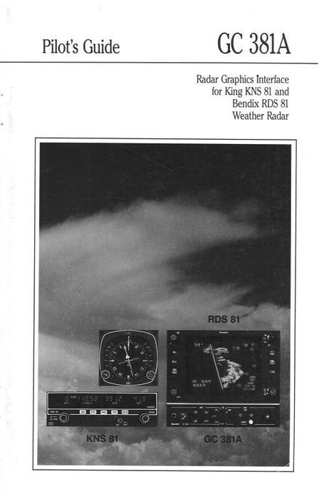 King GC 381A Pilot's Manual Pilot's Guide (KIGC381A-PG-C)