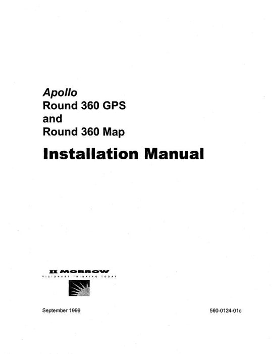 II Morrow Inc Apollo Round 360 GPS & Map Installation Guide (560-0124-01)