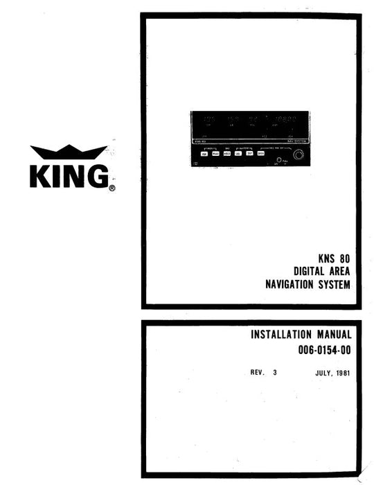 King KNS80Digital Area Nav System Maintenance-Overhaul Manual (006-5154-02)