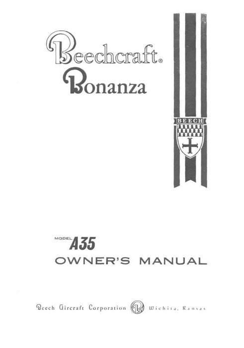 Beech A35 Bonanza Owner's Manual (35-590049-71)