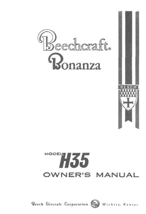 Beech H-35 Owner's Manual (35-590073A)