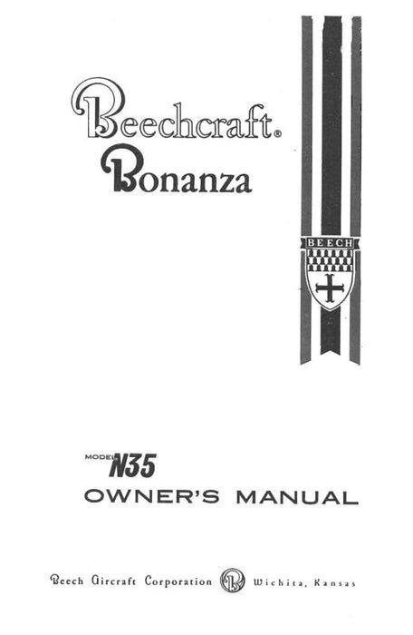 Beech N-35 Owner's Manual (35-590094-1)