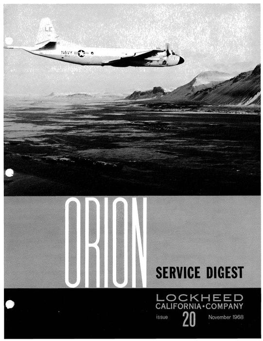 Lockheed P-3 Service Digest 1968 (LHP3-SD-C)