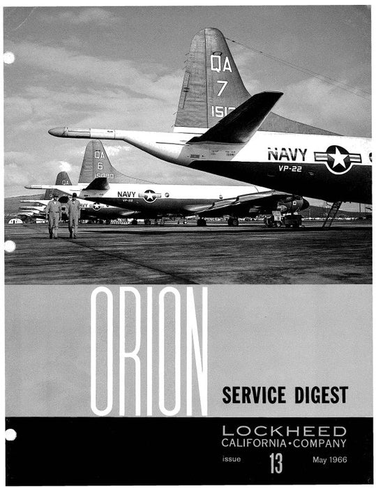 Lockheed P-3 Service Digest 1966 (LHP3-SD-C)