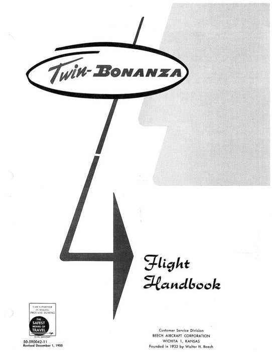 Beech C-50 Flight Handbook (50-590042-11)