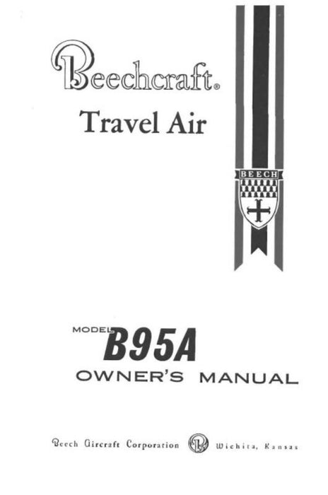Beech B95A Travel Air Owner's Manual (96-590011-9)