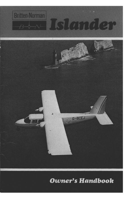 Britten-Norman BN Islander Owner's Manual (BBBN-O-C)