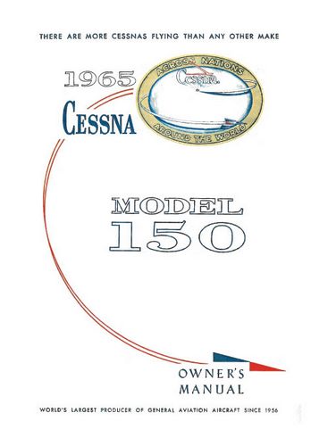 Cessna 150E 1965 Owner's Manual