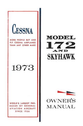 Cessna 172M & Skyhawk 1973 Owner's Manual