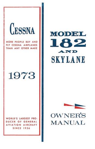 Cessna 182P Skylane 1973 Owners Manual