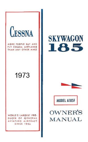 Cessna A185F 1973 Owner's Manual
