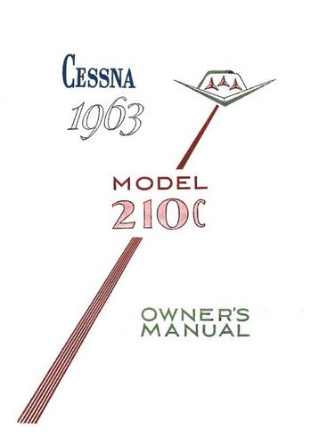 Cessna 210C 1963 Owner's Manual