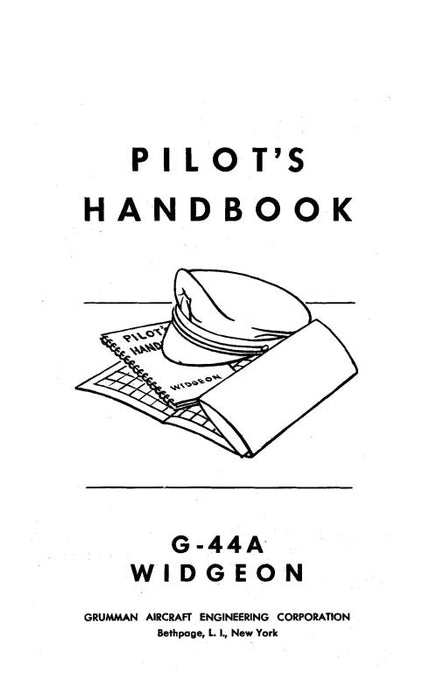 Grumman G-44A Widgeon Pilot's Operating Handbook (GRG44A-POH-C)