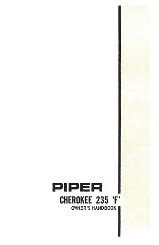 Piper PA28-235F 1972 Owner's Manual (761-491)