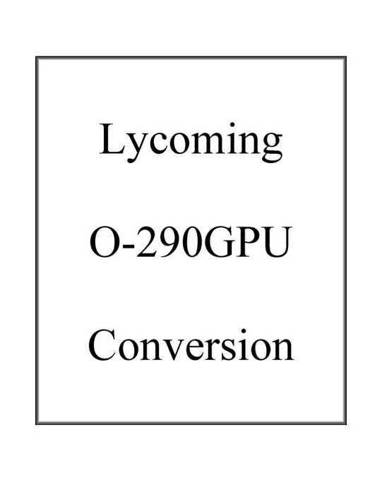 Lycoming O-290 GPU Conversion (LYO290GPU-C)