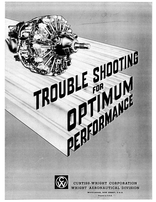 Wright Aeronautical Trouble Shooting 1957 Trouble Shooting (WRTROUB)