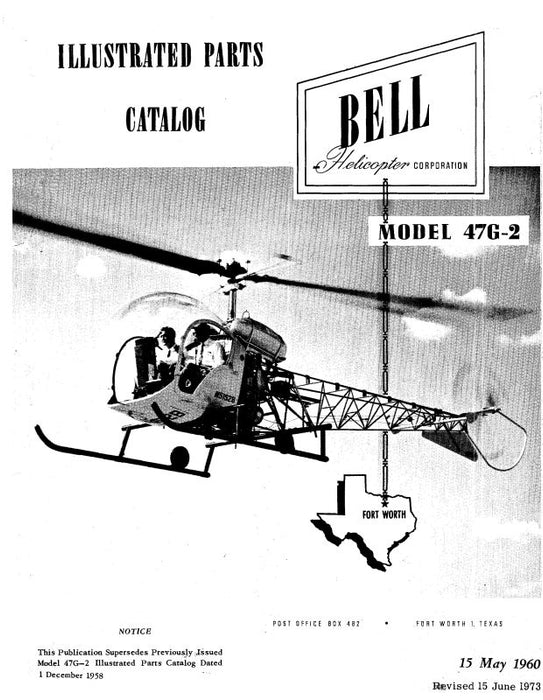 Bell Helicopter 47G-2 Illustrated Parts Catalog