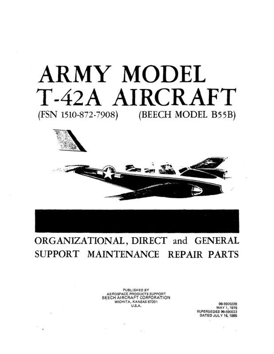 Beech T-34A Parts Catalog (1T-34A-4)