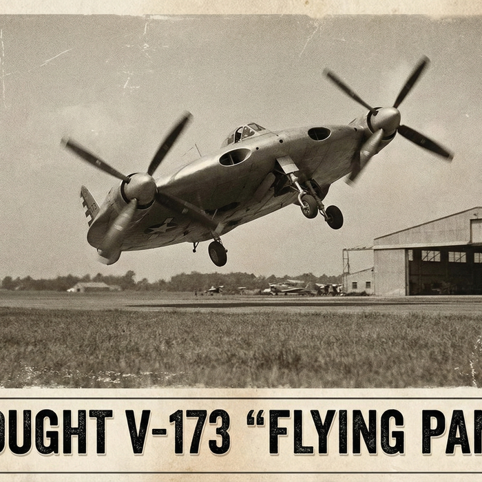 The Vought V-173 "Flying Pancake": A Bizarre Beauty of Aviation History