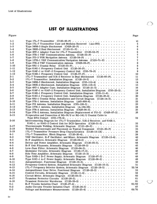 Collins 17L-7 1959 Instruction Book (520-5606-00)