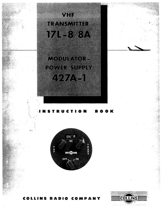 Collins 17L-8-8A & 427A-1 Instruction Book (520-5737-00)