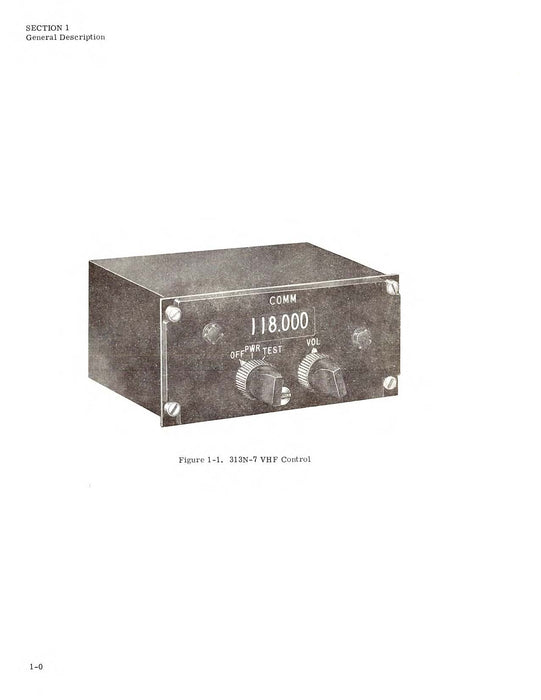 Collins 313N-6-6B-6C-6F-7 1980 Instruction Book (523-0756633-003)