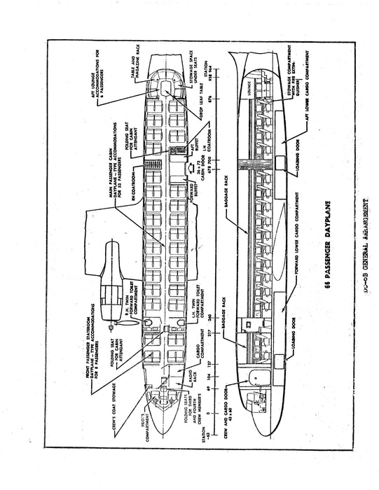 Western Air Lines, Inc. DC-6B Pilot's Flight Pilot's Flight Manual (Western Air Lines, Inc.)