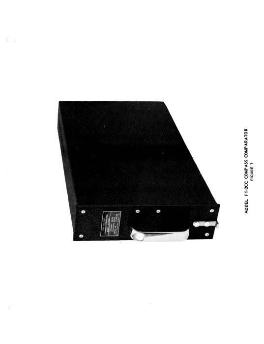 Flite-Tronics, Inc. Compass Comparator FT-2CC Instruction Manual (FNFT2CC-IN-C)